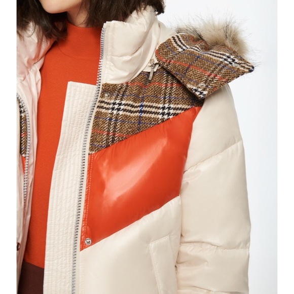 NWT Marc New York Nadir Faux Fur Hooded Puffer Coat, Sz. M - Picture 3 of 9